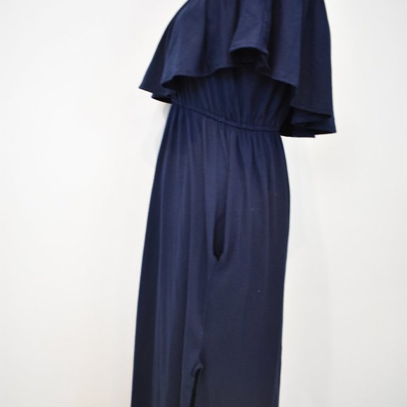 Brand New Floor Length Off the Shoulder Dress - Picture 2 of 4